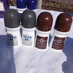 Avon On Duty and Wild Country Deodorant Duo - Gray and Brown
